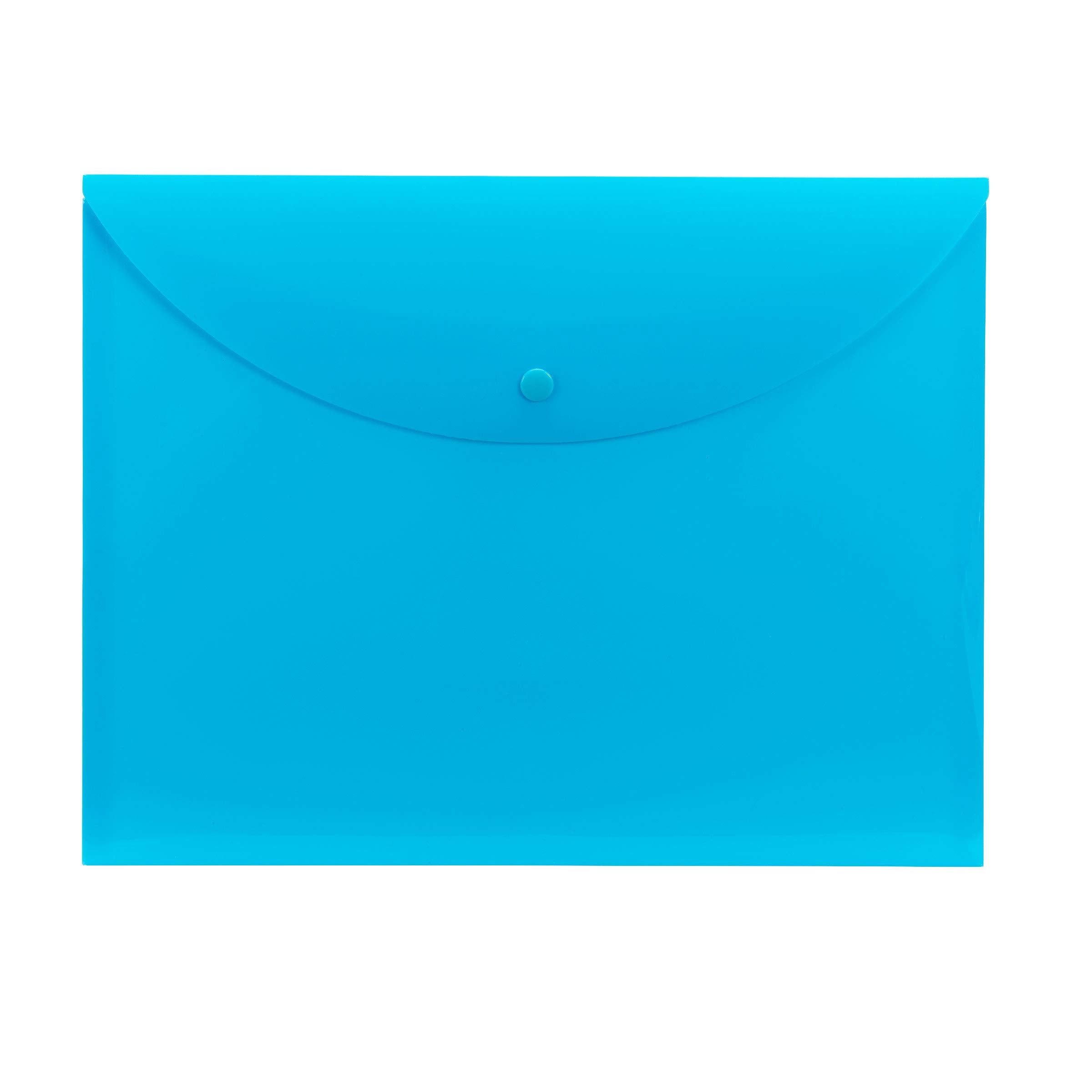 Smead Project Envelope, Snap Closure, Top Load, Letter Size (10, Teal)