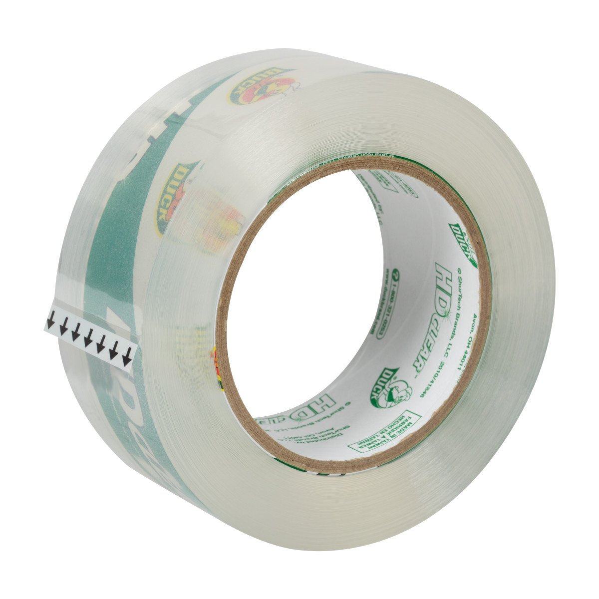Duck HD Clear Heavy Duty Packing Tape Refill, 1.88 Inch x 109 Yard, 1 Roll (1017704)