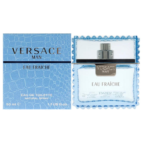 Versace Man Eau Fraiche by Versace for Men 1.7 oz Eau de Toilette Spray
