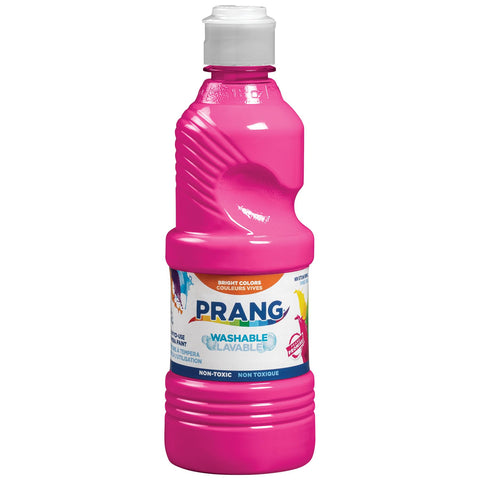 Prang Washable Tempera Paint, Magenta, 16 Oz., 1 Count