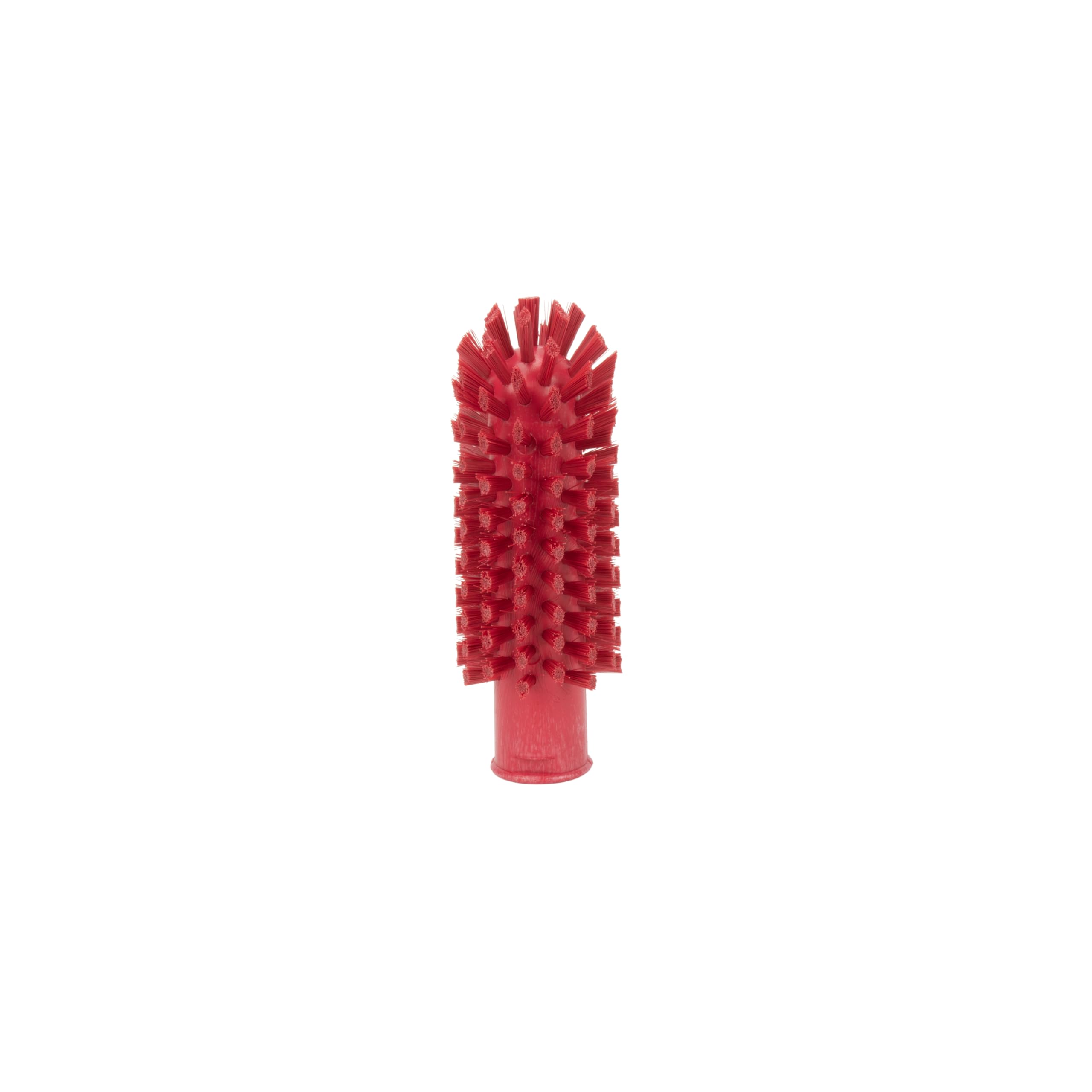 SPARTA Multi-Purpose Valve Brush Pipe Brush, Round Brush with Polyester Bristles, Color Coded for Commercial Cleaning, Kitchen, Restaurant, Bathroom, Plastic, 5.7 X 2 X 5.7 Inches, Red