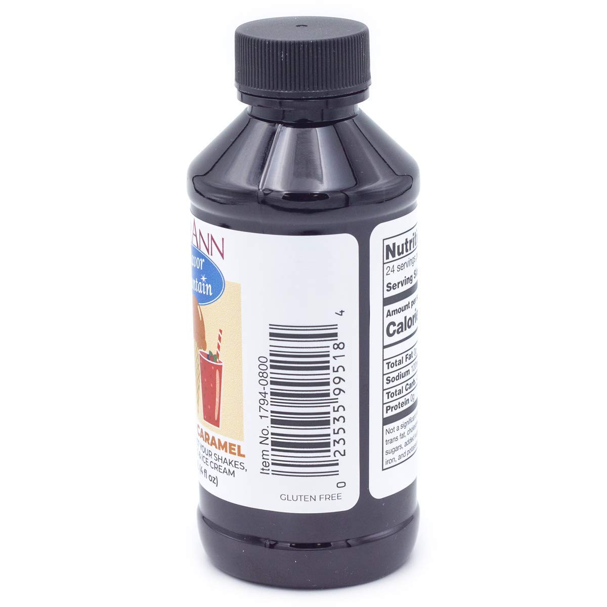 LorAnn Salted Caramel Flavor Fountain, 4 oz Bottle