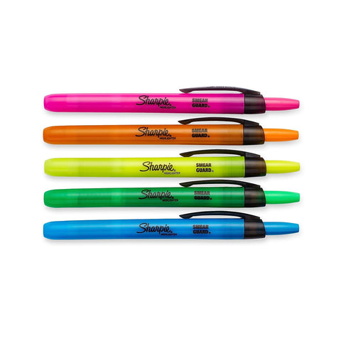 SHARPIE SAN28175PP - Sharpie Retractable Highlighters