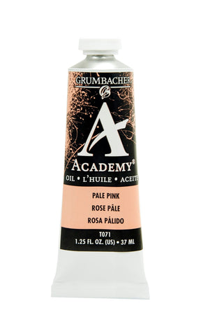 Grumbacher Academy Oil Paint, 37ml/1.25 Ounce, Pale Pink (T071)
