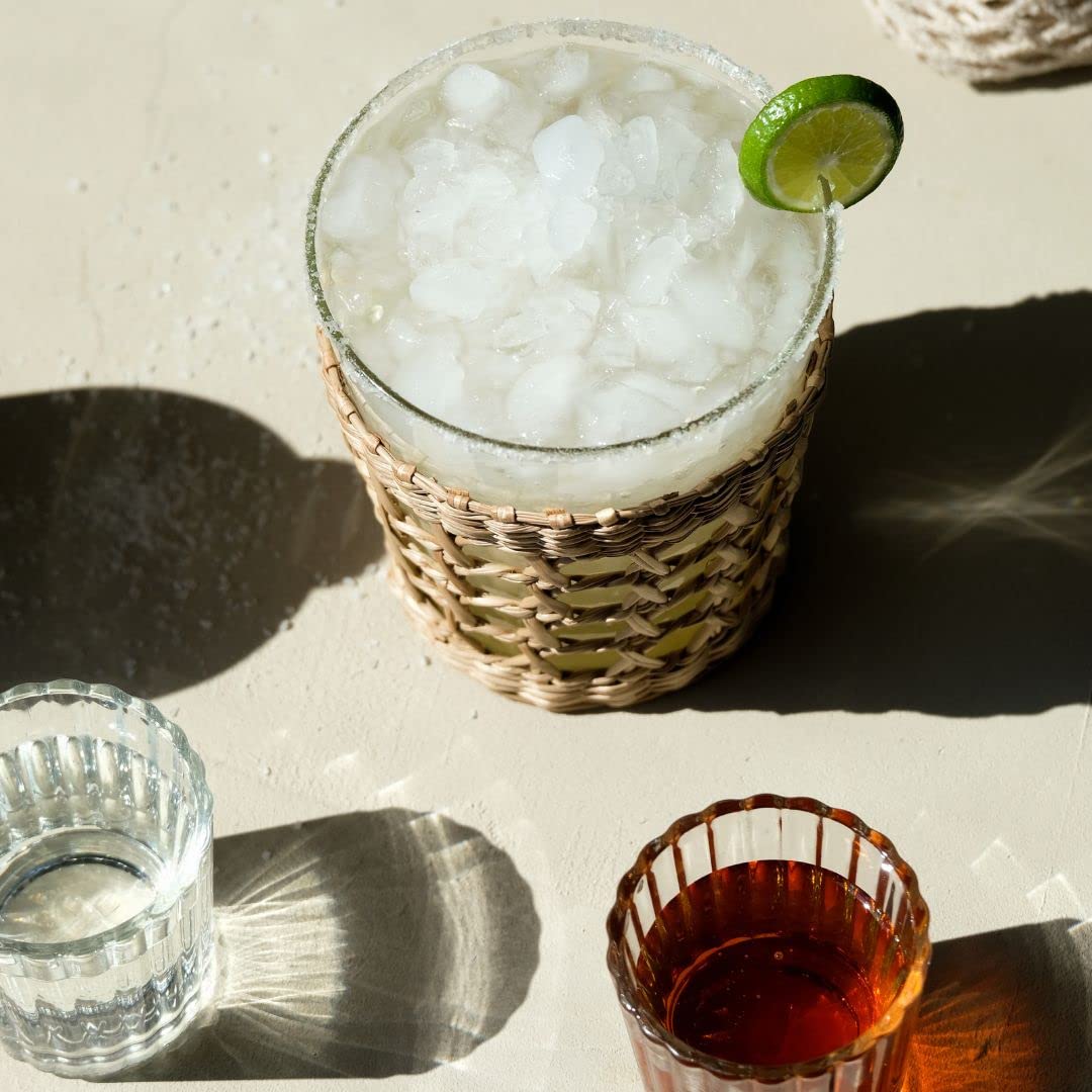 Withco Agave Margarita Cocktail Mixer Makes 10 Drinks with Fresh Lime, Orange - Just add Tequila or Mezcal or drink as a mocktail with soda water