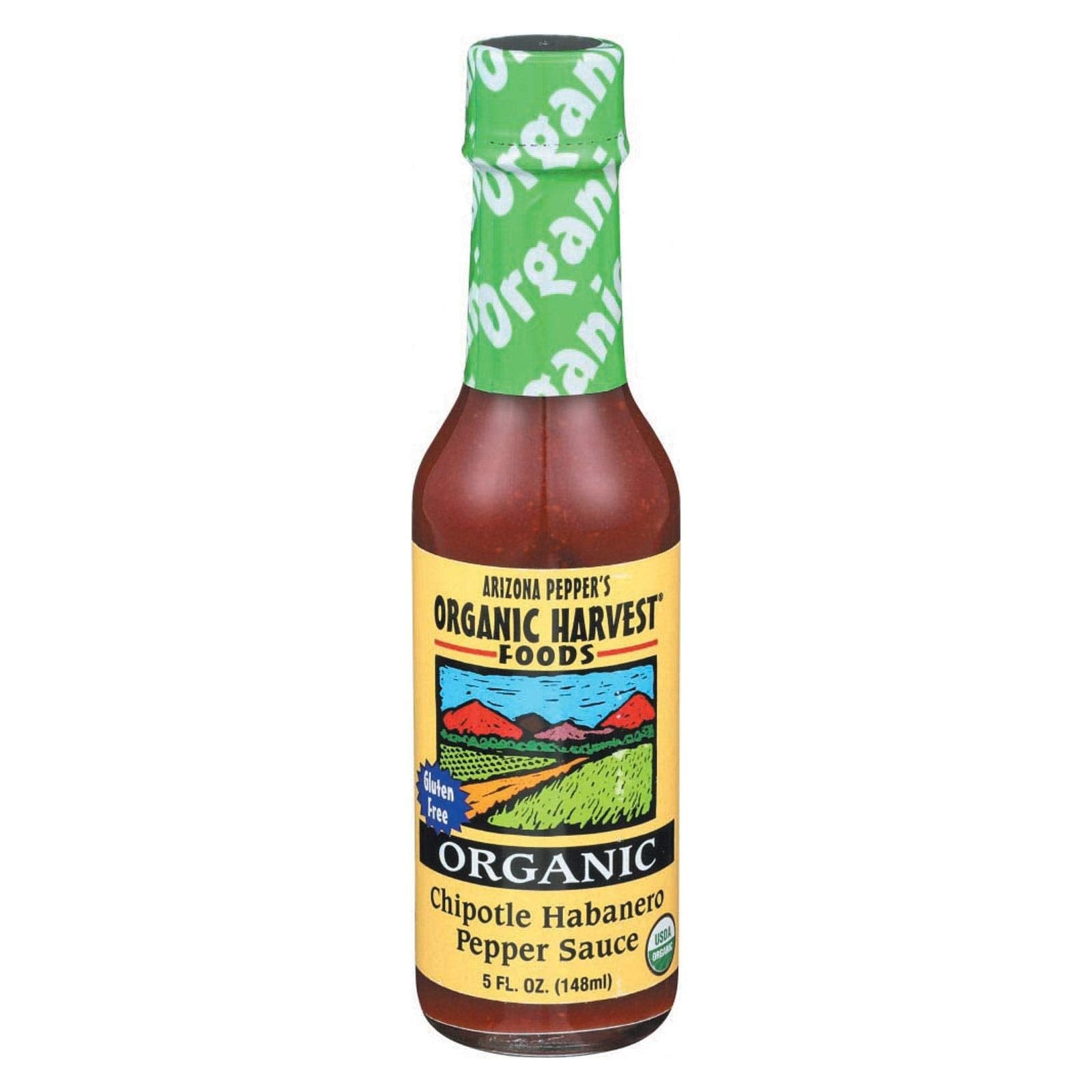 ORGANIC HARVEST Organic Chipotle Pepper Sauce, 5 FZ