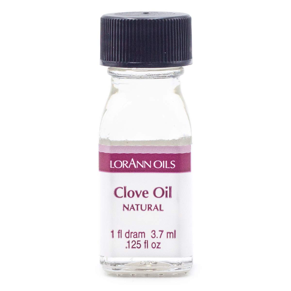 LorAnn Oils Super Strength Flavoring - Used For Candy Making, Flavoring, Baking, Hard Candy, & Flavor Oils - Bold, Natural Flavors 4X Stronger Than Extracts - Clove Leaf Oil, 0.125 fl oz