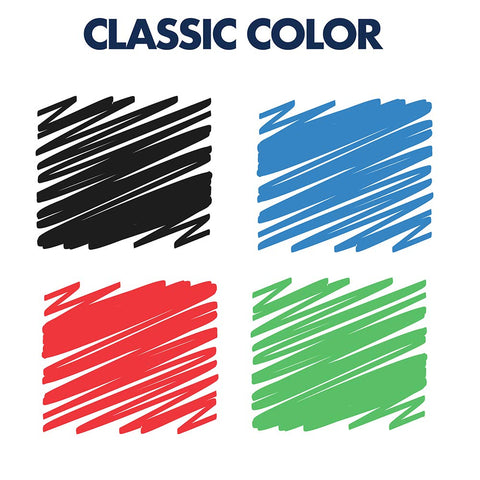 Quartet Classic Low Odor Dry-Erase Markers, Chisel Tip, 4-Marker Set, Assorted Colors, 4 Pack (659510Q)