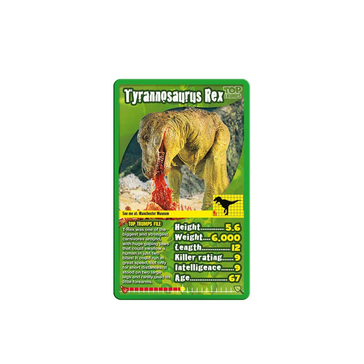 Top Trumps Dinosaurs Classics Card Game, Learn About The Tyrannosaurus Rex, Stegosaurus, Giganotsaurus in This Educational Pack, Gift and Toy for Boys and Girls Aged 6 Plus