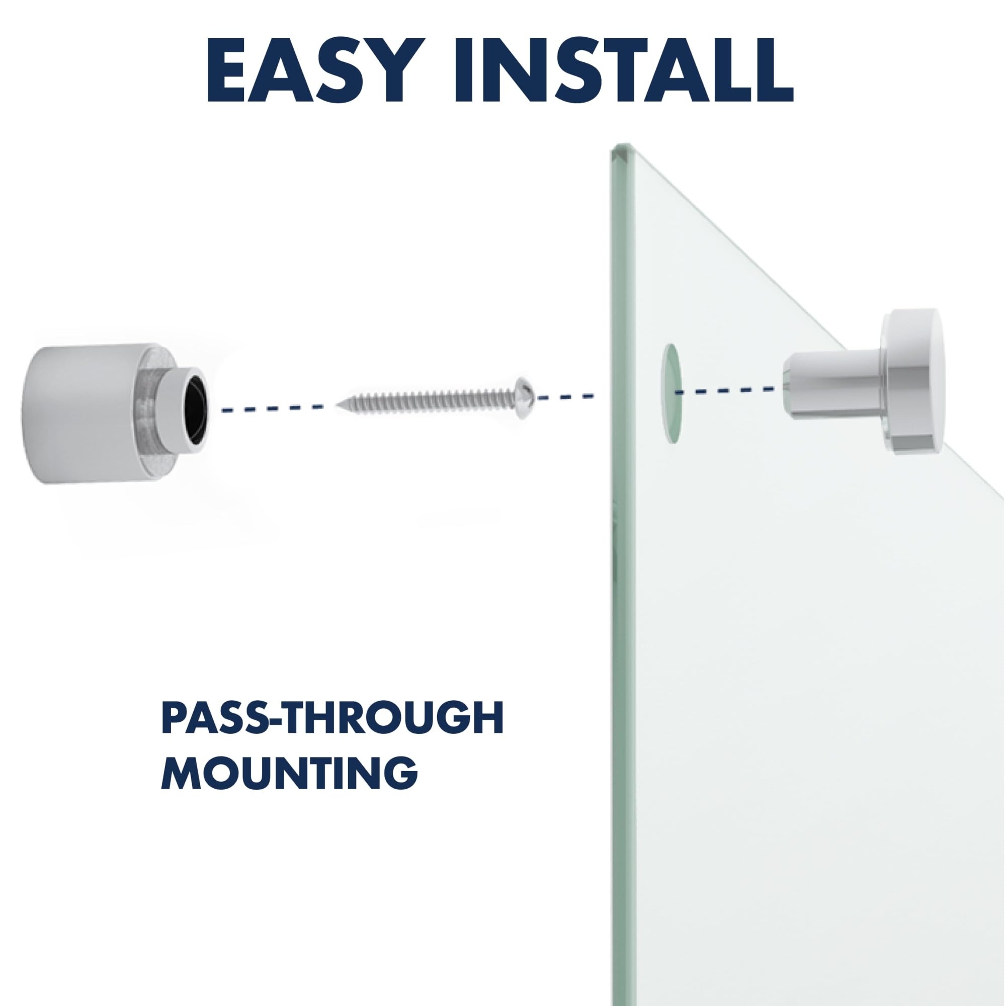 Quartet Dry Erase Board, Glass Whiteboard 72"W x 48"H, Non-Magnetic, Infinity, White (G7248NMW)