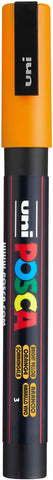 Posca Marker 3M in Orange, Posca Pens for Art, School, Rock Art, Fabric Paint, Fabric Marker