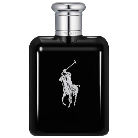 RALPH LAUREN FRAGRANCES Polo Black - Eau de Toilette - Men's Cologne - Woody & Fresh - With Patchouli, Sandalwood, and Mandarin - Medium Intensity - 4.2 Fl Oz