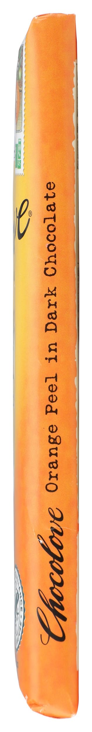 Chocolove, Orange Peel in Dark Chocolate, 3.2 oz