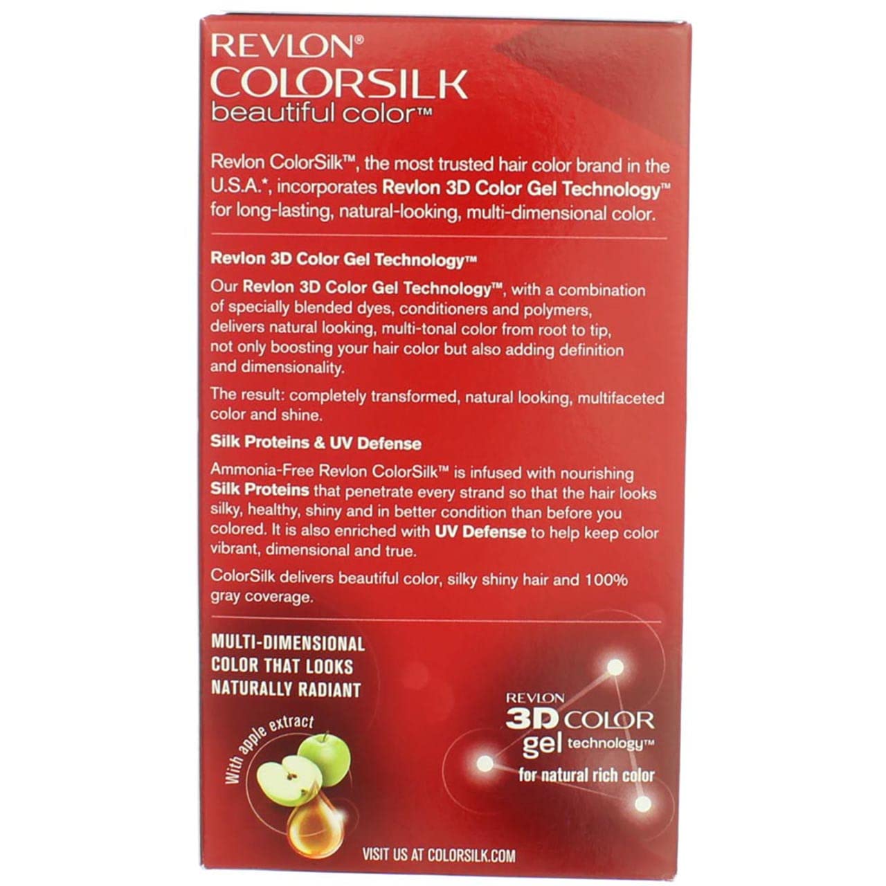Revlon ColorSilk Hair Color 54 Light Golden Brown 1 Each (Pack of 2)