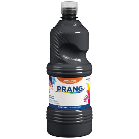 Prang Ready-to-Use Tempera Paint, Black, 32 Oz., 1 Count
