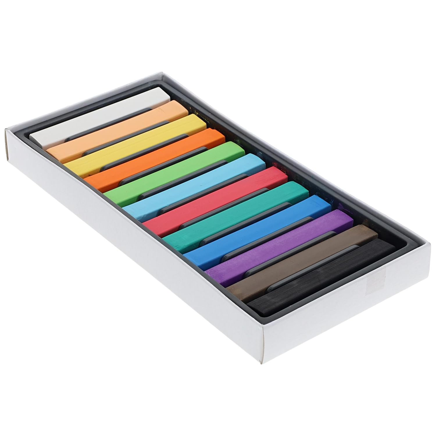 PRO ART Chalk Pastel Set, 12, Vivid Colors