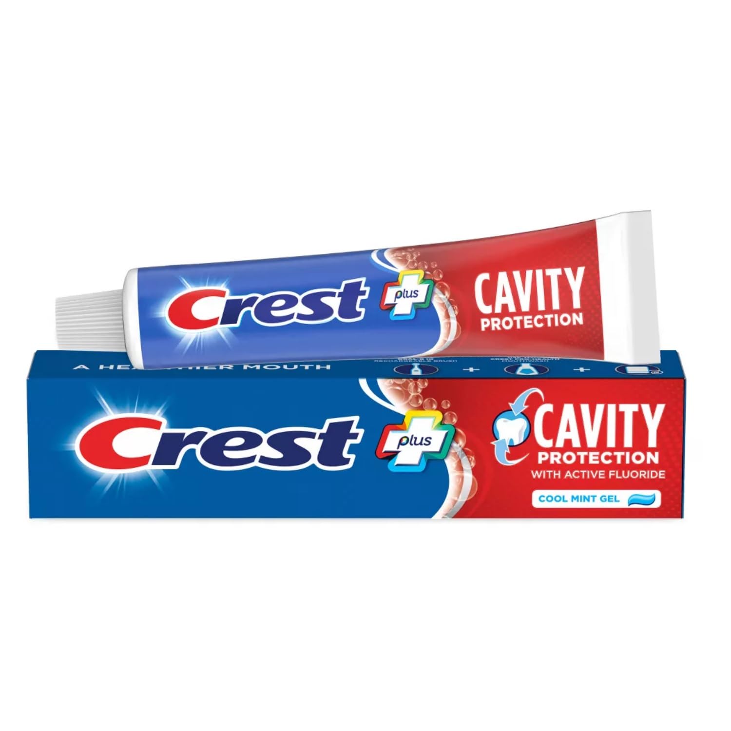 Crest Cavity Protection Toothpaste Gel, Cool Mint, 8.2 oz