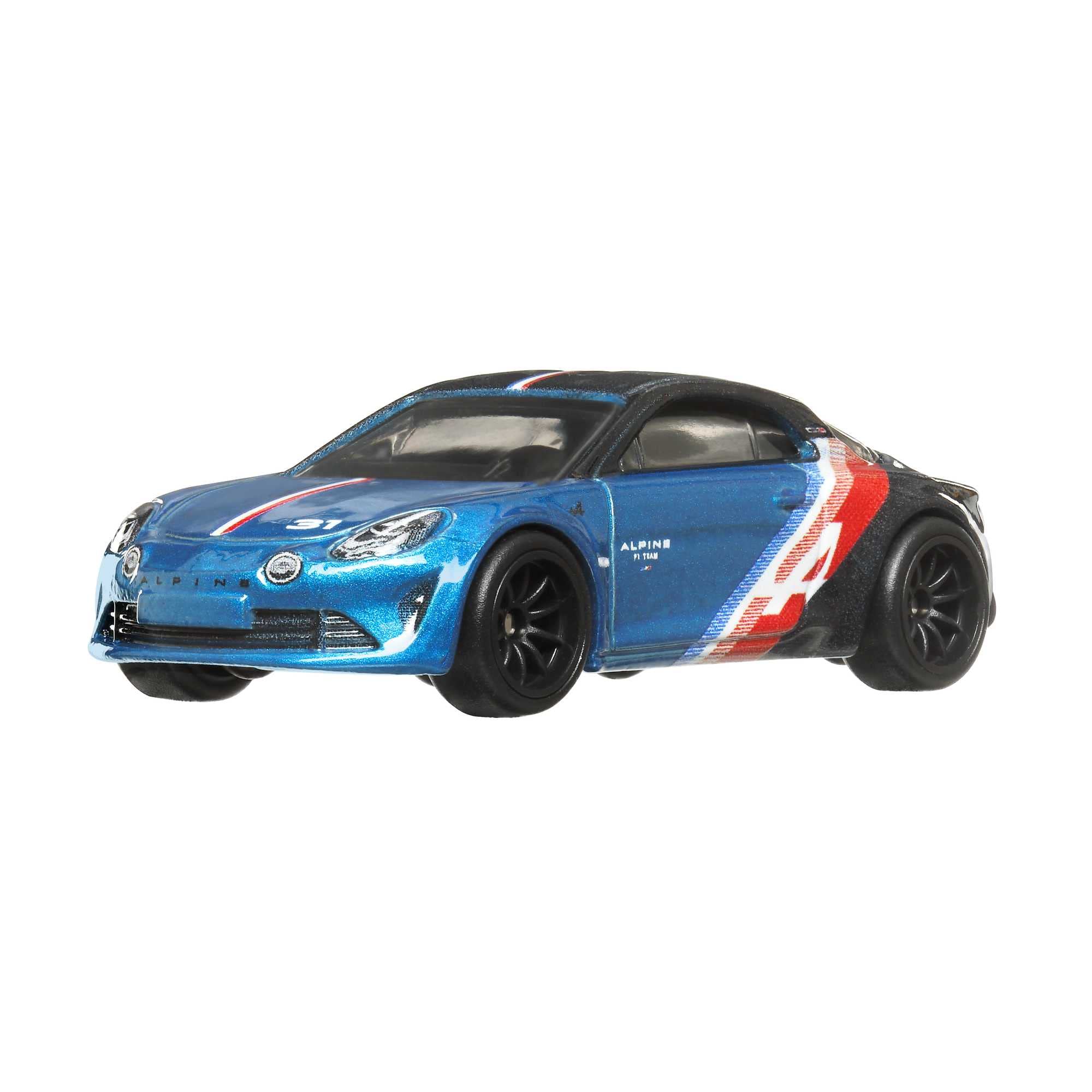Hot Wheels Car Culture Circuit Legend Premium Toy Car, Die-Cast 1:64 Scale Alpine A110 for Play or Display