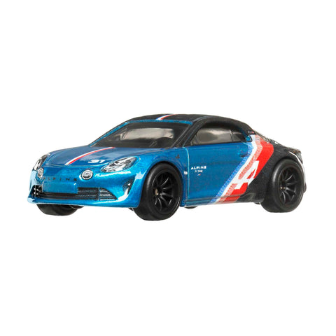 Hot Wheels Car Culture Circuit Legend Premium Toy Car, Die-Cast 1:64 Scale Alpine A110 for Play or Display