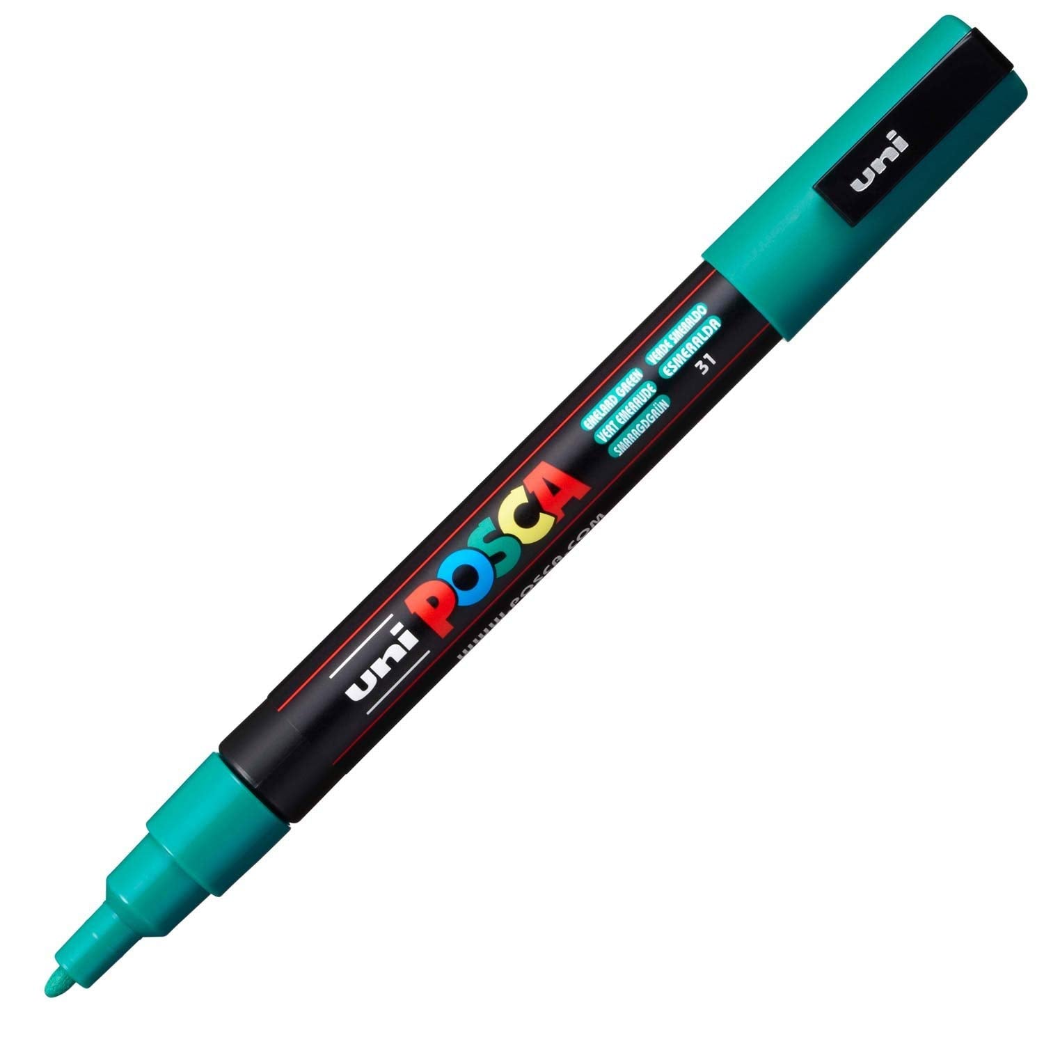 Posca Acrylic Paint Marker, Fine, Emerald Green