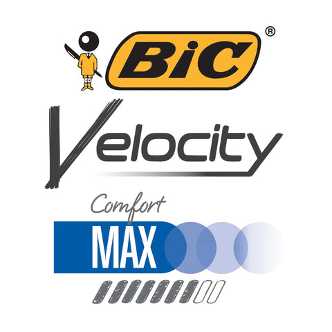 BIC® Velocity Max Mechanical Pencils, Thick Point, 0.9 mm, #2 HB Lead, Assorted Barrel Colors, Pack Of 2