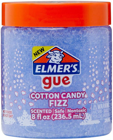 Elmer's PRE Made Slime CTTN, Cotton Candy Fizz