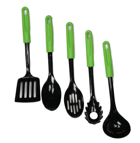Chef Craft Basic Nylon Pasta/Spaghetti Fork, 11.5 inch, Green