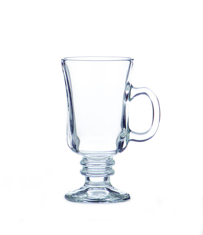 Libbey 8-1/2-Ounce Irish Coffee Mug, Clear