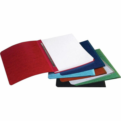 ACCO PRESSTEX Report Cover, Side Bound, Tyvek Reinforced Hinge, 8.5 Inch Centers, 3 Inch Capacity, Letter Size, Dark Blue (A7025073A)
