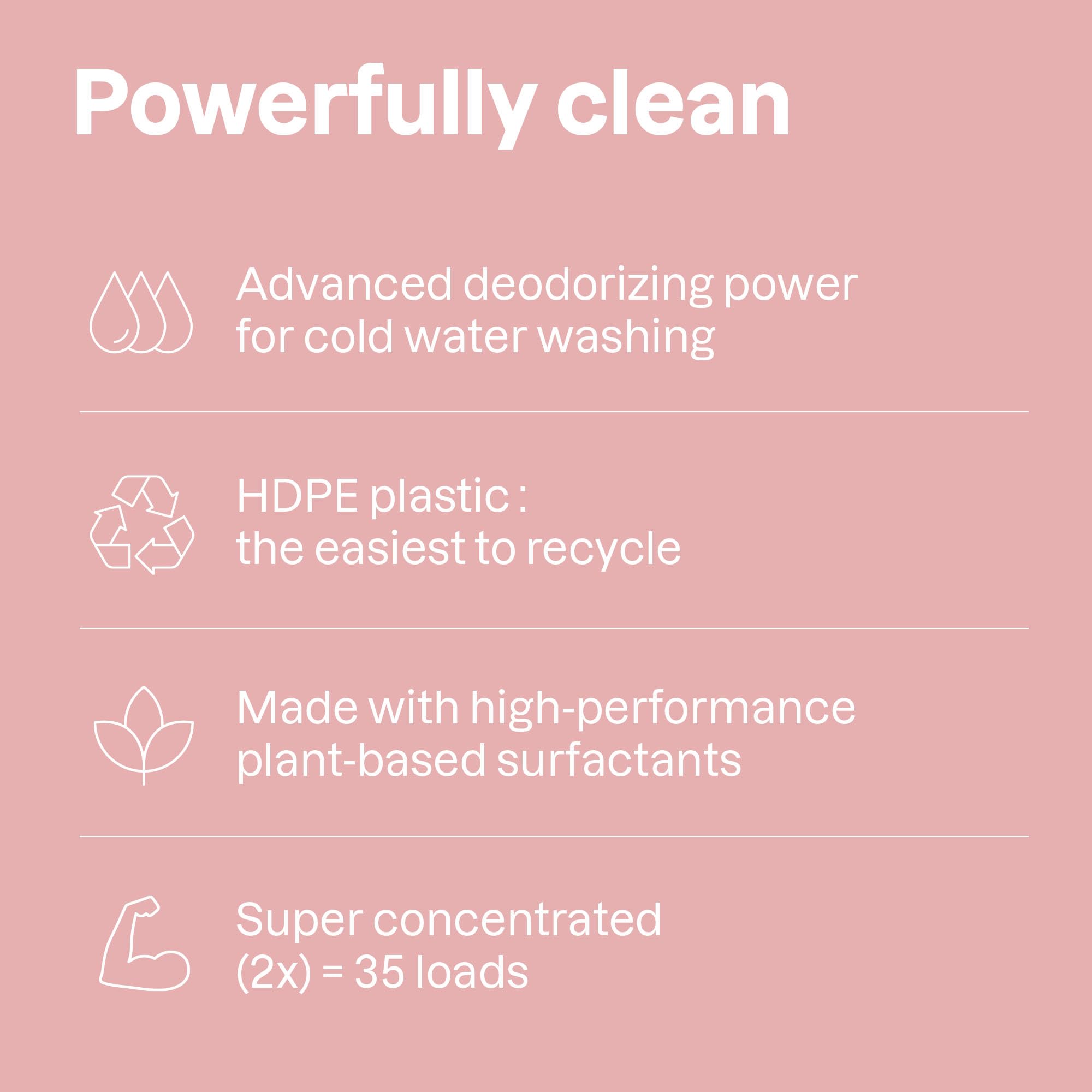ATTITUDE Baby Laundry Detergent, EWG Verified, Plant and Mineral-Based Formula, HE Compatible, Vegan Household Products, Soothing Chamomile, 35 Loads, 35.5 Fl Oz