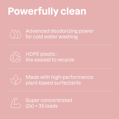 ATTITUDE Baby Laundry Detergent, EWG Verified, Plant and Mineral-Based Formula, HE Compatible, Vegan Household Products, Soothing Chamomile, 35 Loads, 35.5 Fl Oz
