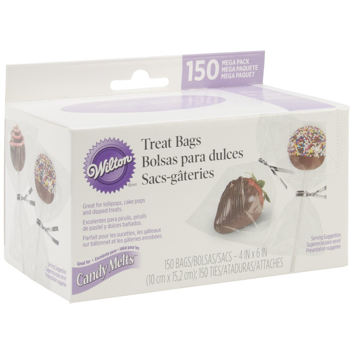 Wilton 1912-9508 150/Pack Treat Bags