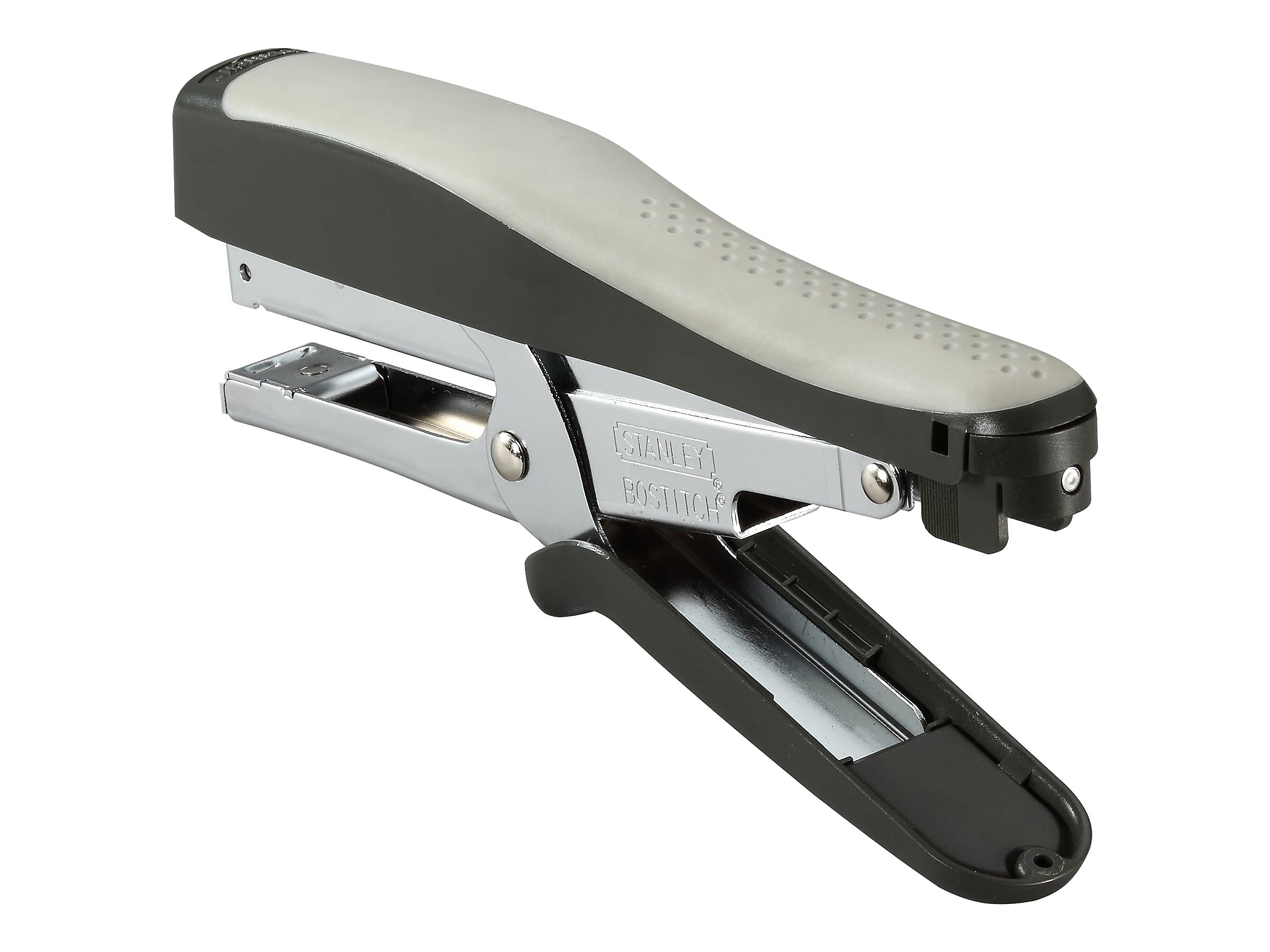 Bostitch Office Standard 20 Sheet Plier, No-Jam Technology, EZ Squeeze Lever, Black/Gray (SSP-99)
