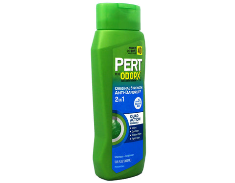 Pert Anti-Dandruff 2 in 1 Shampoo and Conditioner - Advanced Shampoo Conditioner with 2 Percent Salicylic Acid - Dandruff Shampoo with Zinc - 13.5 oz
