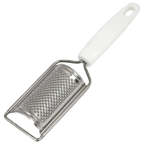 Chef Craft Select Stainless Steel Curved Fine Grater/Zester, 9.75 Inches in length, White