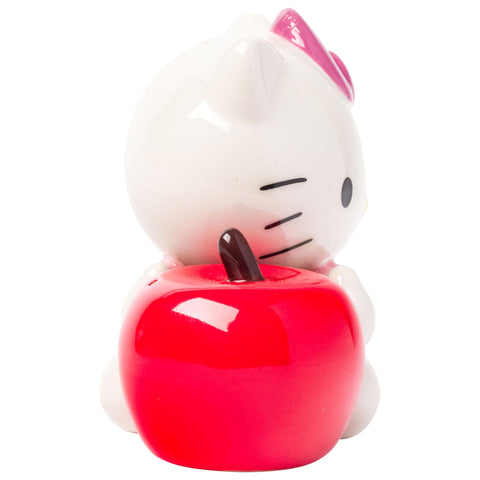 Silver Buffalo Sanrio Hello Kitty 3D Ceramic Salt and Pepper Shaker Set, 5.25” L x 2.6” W x 4” H