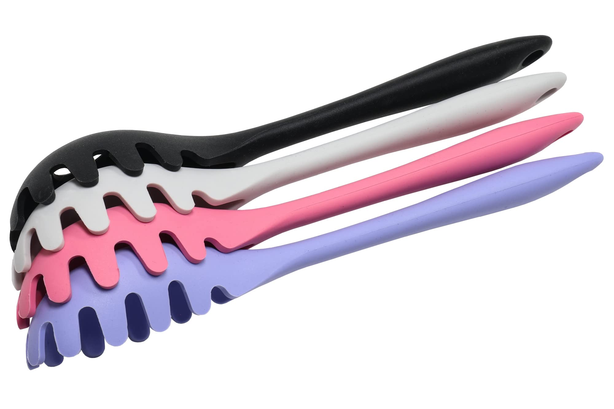 Chef Craft Premium Silicone Spaghetti/Pasta Fork, 11.5 inch, Black