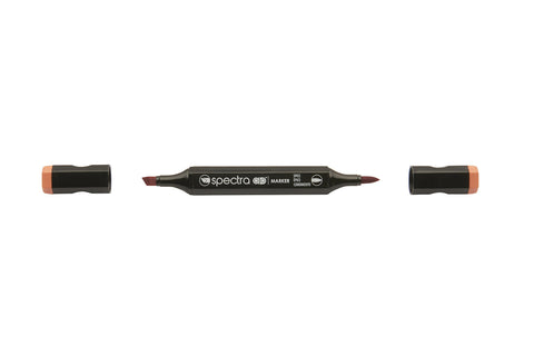 AD Marker Chartpak Spectra, Tri-Nib and Brush Dual-Tip, Spice, 1 Each (S007AD)