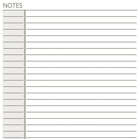 AT-A-GLANCE Day Runner Lined NotePad Pages, 87275 DAY-TIMER, Refill, Loose-Leaf, Undated, for Planner, 5-1/2" x 8-1/2", Size 4, 32 Sheets/Pack (031-3)