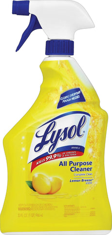 Lysol All Purpose Cleaner Spray, Lemon Breeze, 32oz