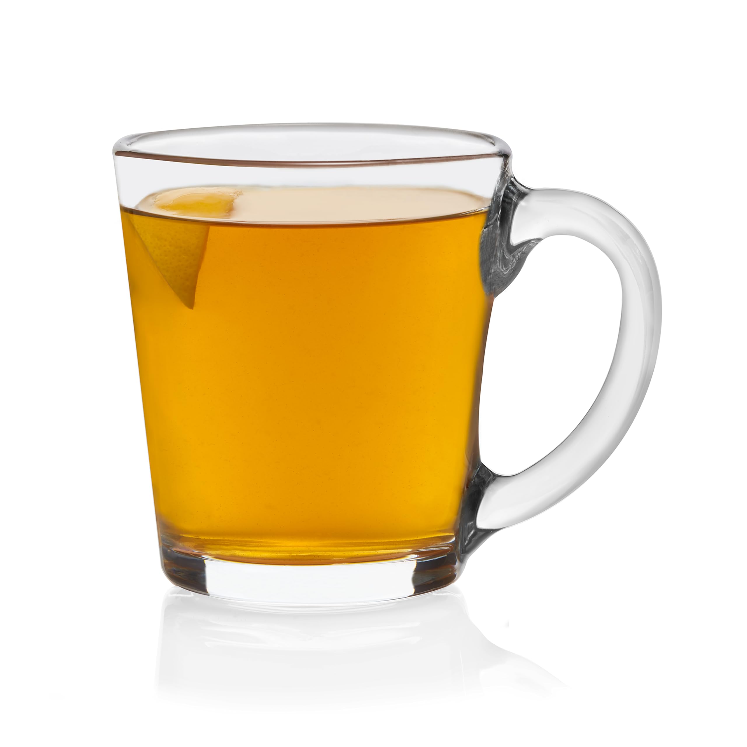 Libbey All-Purpose Glass Mug Set, 13.5-ounce, Set of 12