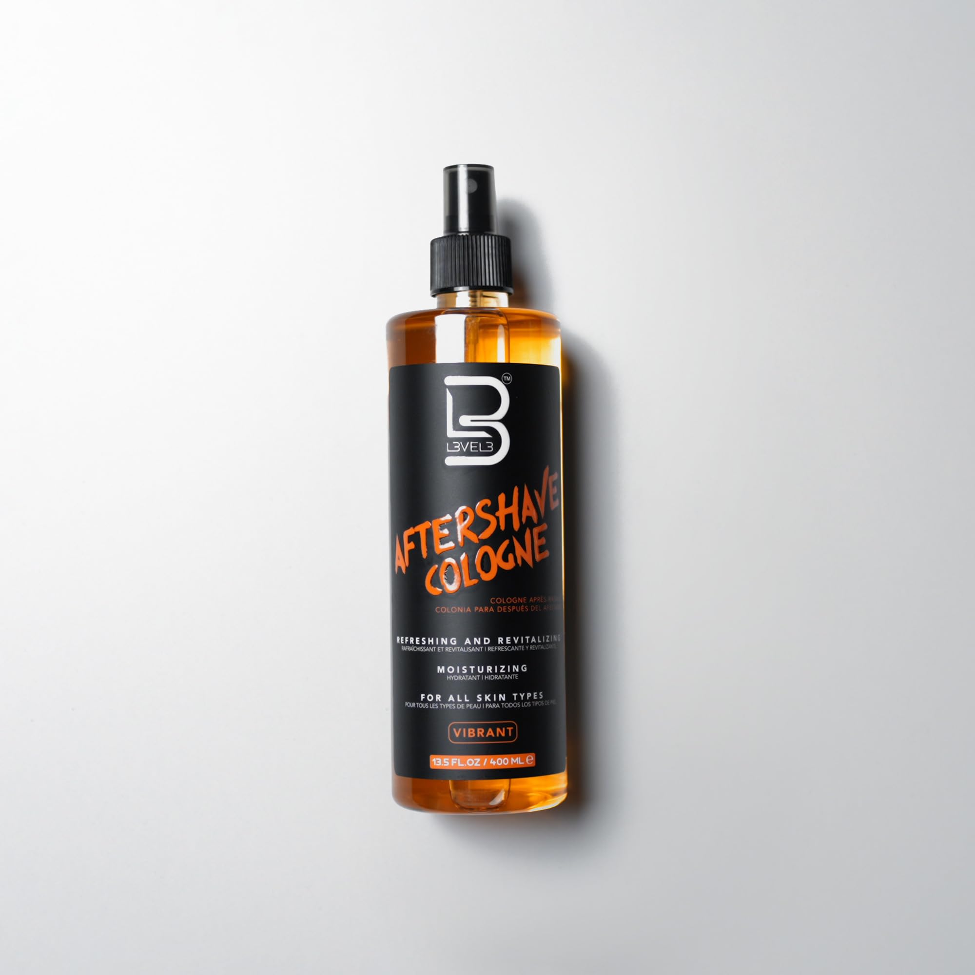 L3 Level 3 After Shave Spray Cologne - Softens Skin - Refreshes and Relieves Face and Skin - Moisturizing Formula Level Three After Shaving