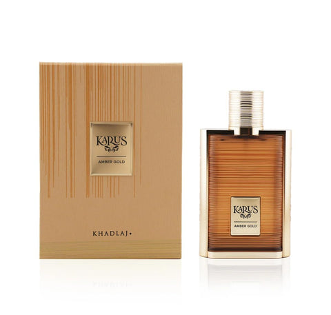 Khadlaj Karus Amber Gold Eau De Parfum Spray, 3.4 Ounce (Unisex)