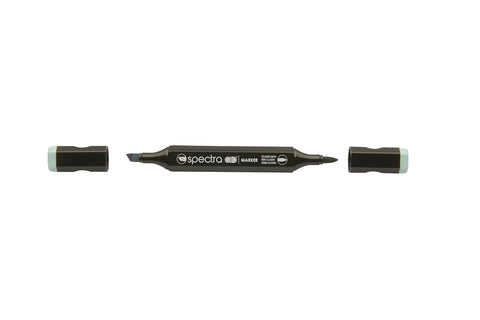 AD Marker Chartpak Spectra, Tri-Nib and Brush Dual-Tip, Celadon Green, 1 Each (S062AD)