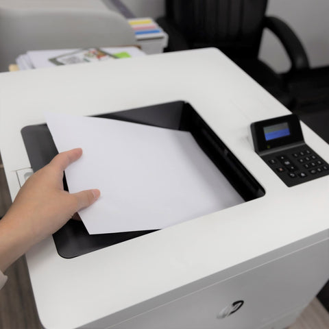 BAZIC Products Blank Paper Copy & Multipurpose Paper - 8.5" x 11" White Color Printer Paper for Inkjet, Laser, and Fax Machines, Ideal for Home, Office, and School, 50 Sheets/Pack, 1-Pack