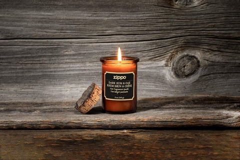 Zippo Spirit Candle - Dark Rum and Oak - 5 oz.