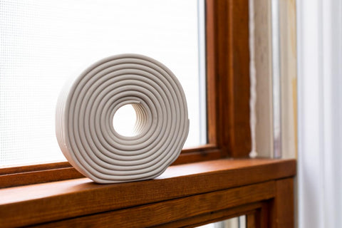 Duck Brand Press to Seal Rope Caulk, White, 1/8-Inch Wide x 35-Feet Long, Single Roll, 283580