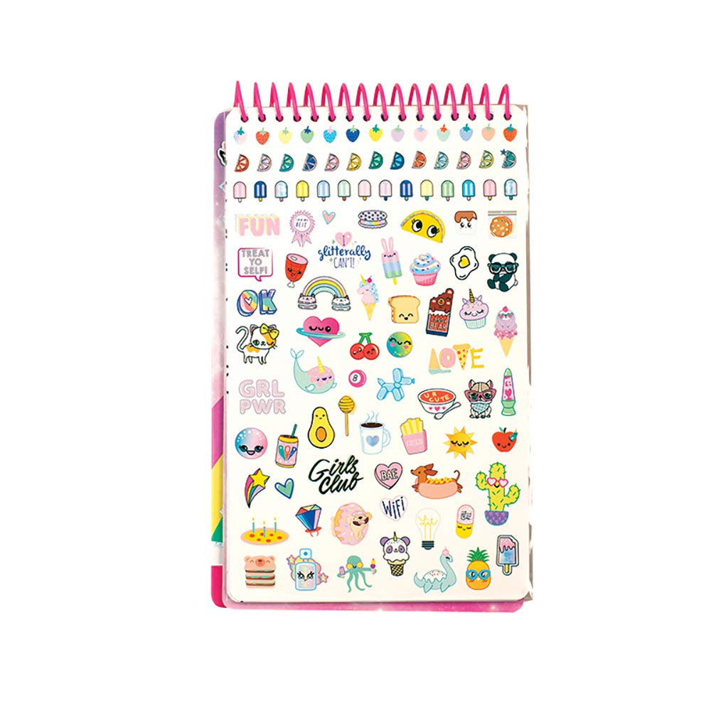 Fashion Angels Llama Shaker Compact Sketch Portfolio/Llama Sketch Book/Llama Coloring Book