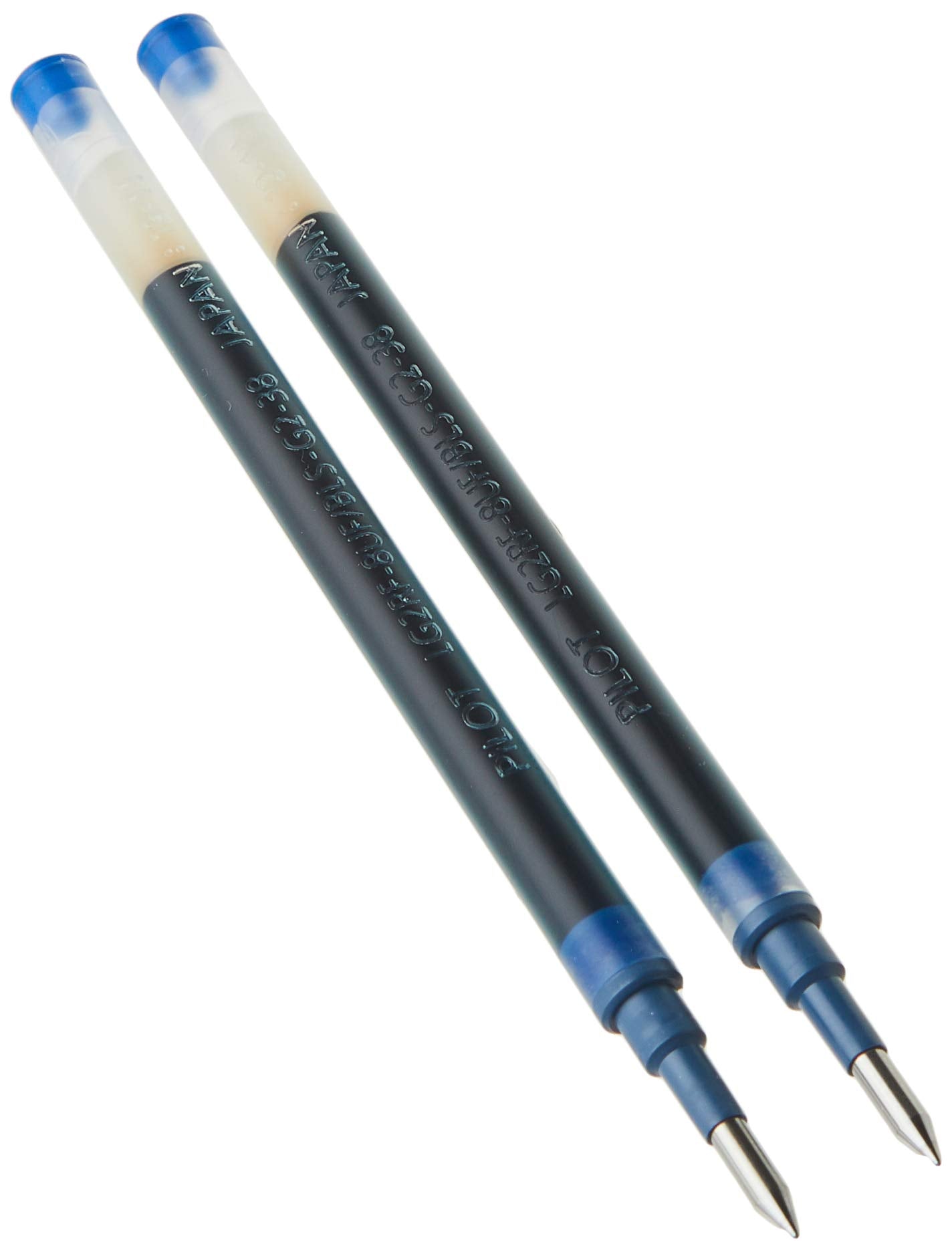 Pilot, G2 Gel Ink Refills, Ultra Fine Point 0.38 mm, Blue, Pack of 2