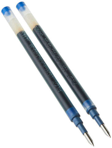 Pilot, G2 Gel Ink Refills, Ultra Fine Point 0.38 mm, Blue, Pack of 2
